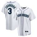 Seattle Mariners JP Crawford Nike Home Replica Jersey - White