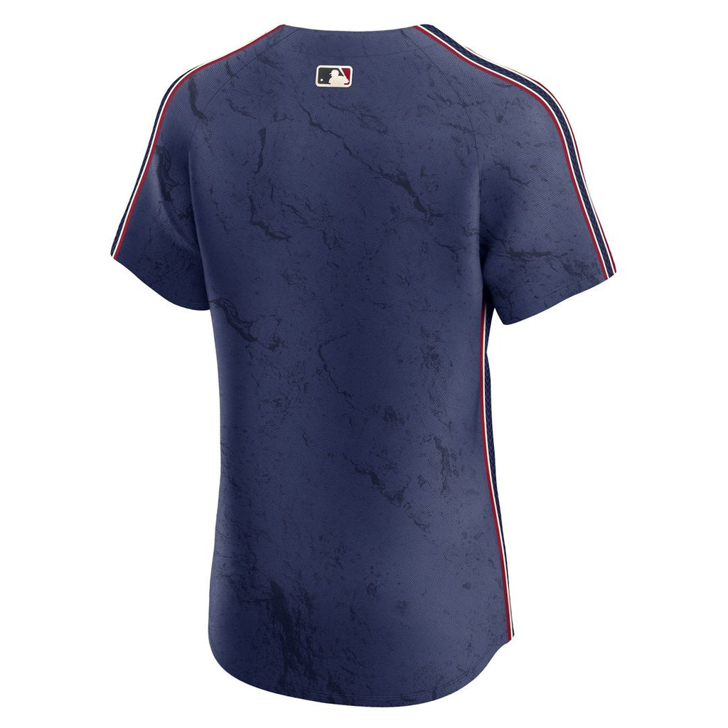 Cleveland Guardians Nike City Connect Elite Jersey - Navy
