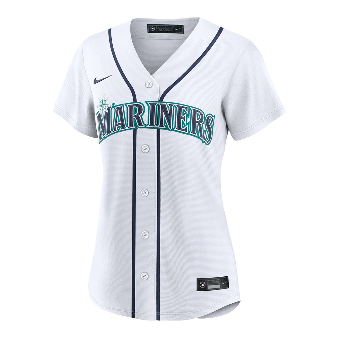 Seattle Mariners Dominic Canzone Nike Women's Home Replica Jersey - White