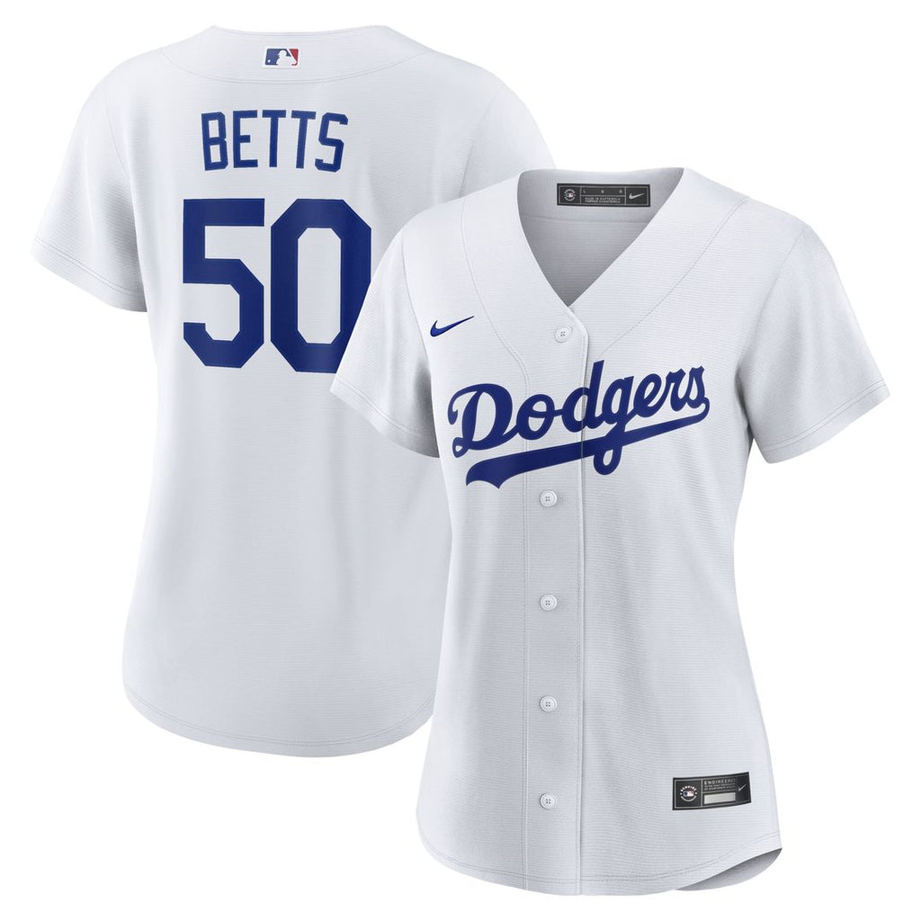Los Angeles Dodgers Mookie Betts Nike Women's Home Replica Jersey - White