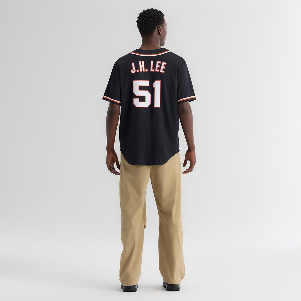 San Francisco Giants Jung Hoo Lee Nike Fashion Replica Black Out Jersey
