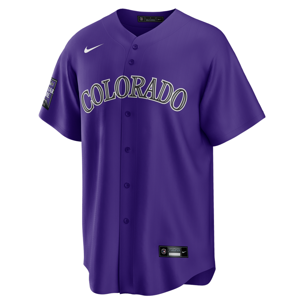 Colorado Rockies Nike Alternate Replica Team Jersey - Purple