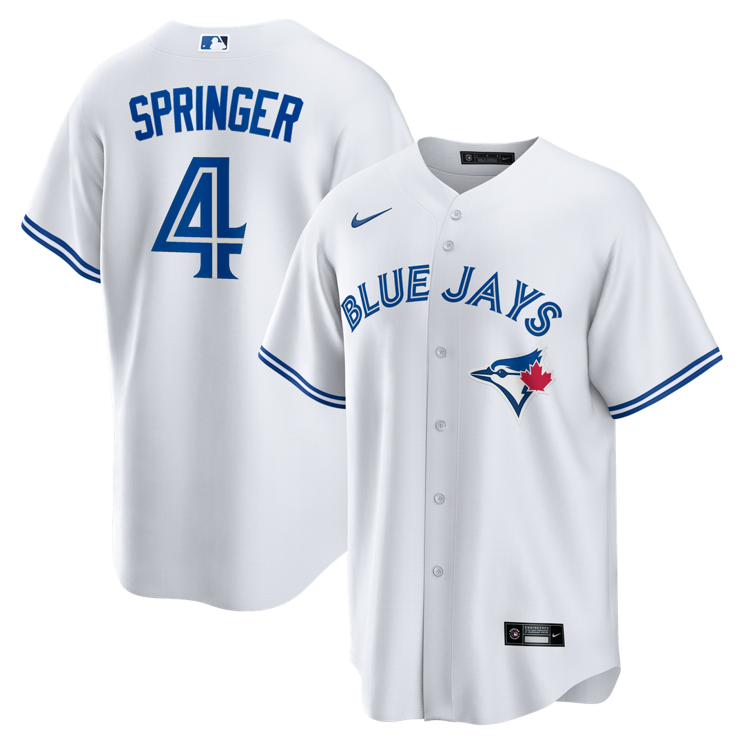 Toronto Blue Jays George Springer Nike Home Replica Jersey - White