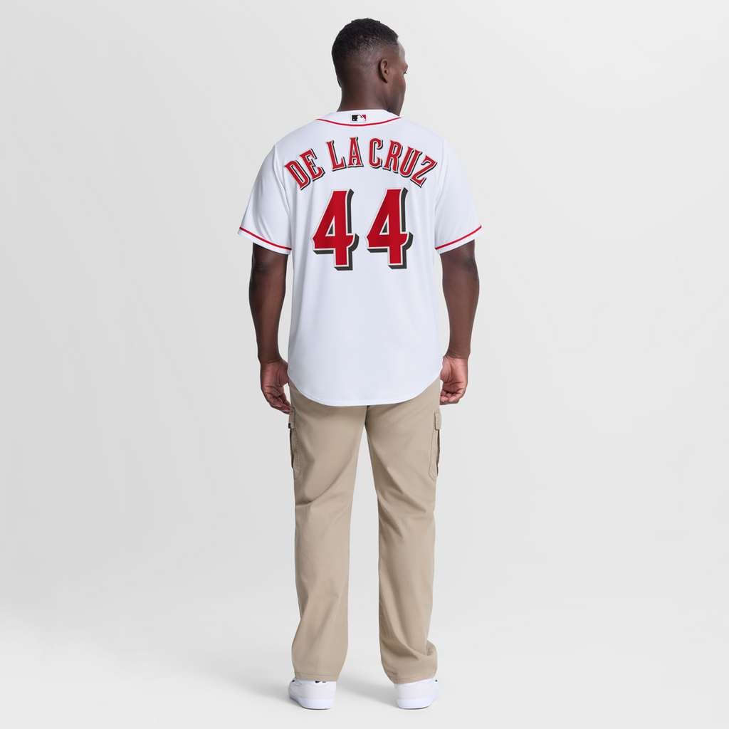 Cincinnati Reds Elly De La Cruz Nike Home Replica Jersey - White