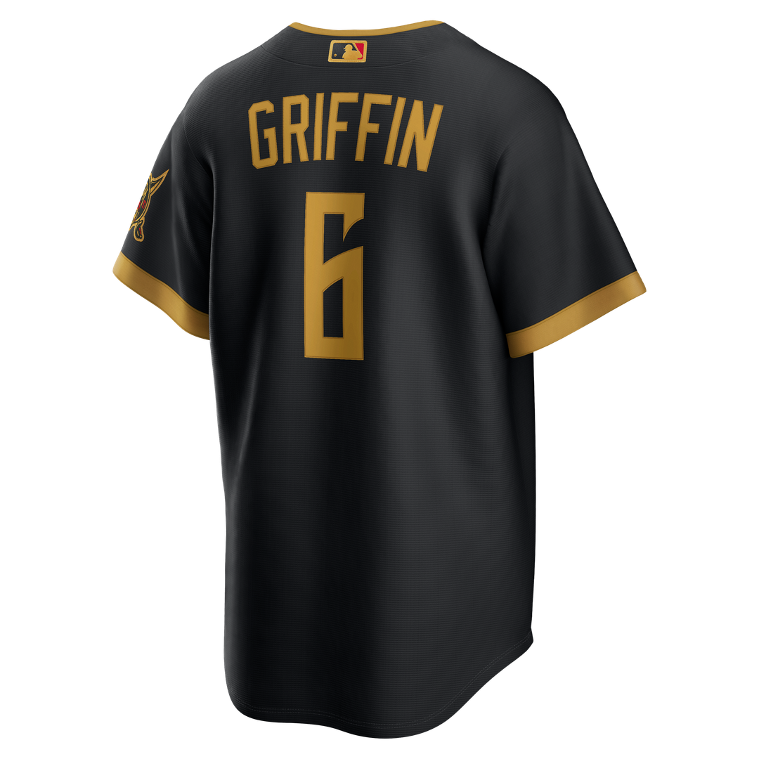 Pittsburgh Pirates Konnor Griffin Nike 2026 City Connect Stadium Jersey - Black