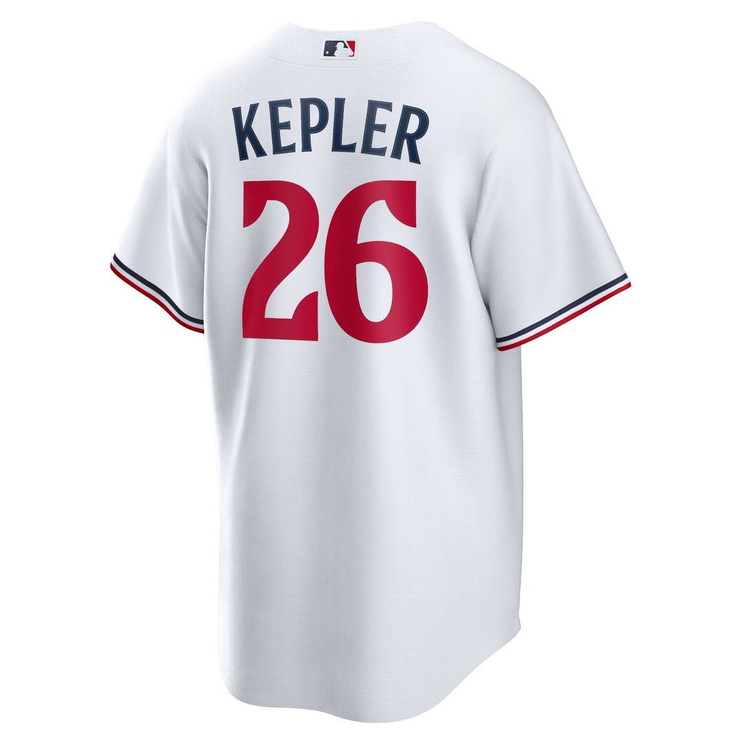 Minnesota Twins Max Kepler Nike Home Replica Player Logo Jersey - White