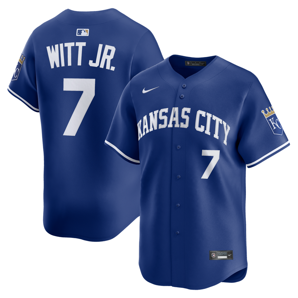 Kansas City Royals Bobby Witt Jr. Nike Alternate 2 Limited Player Jersey - Royal