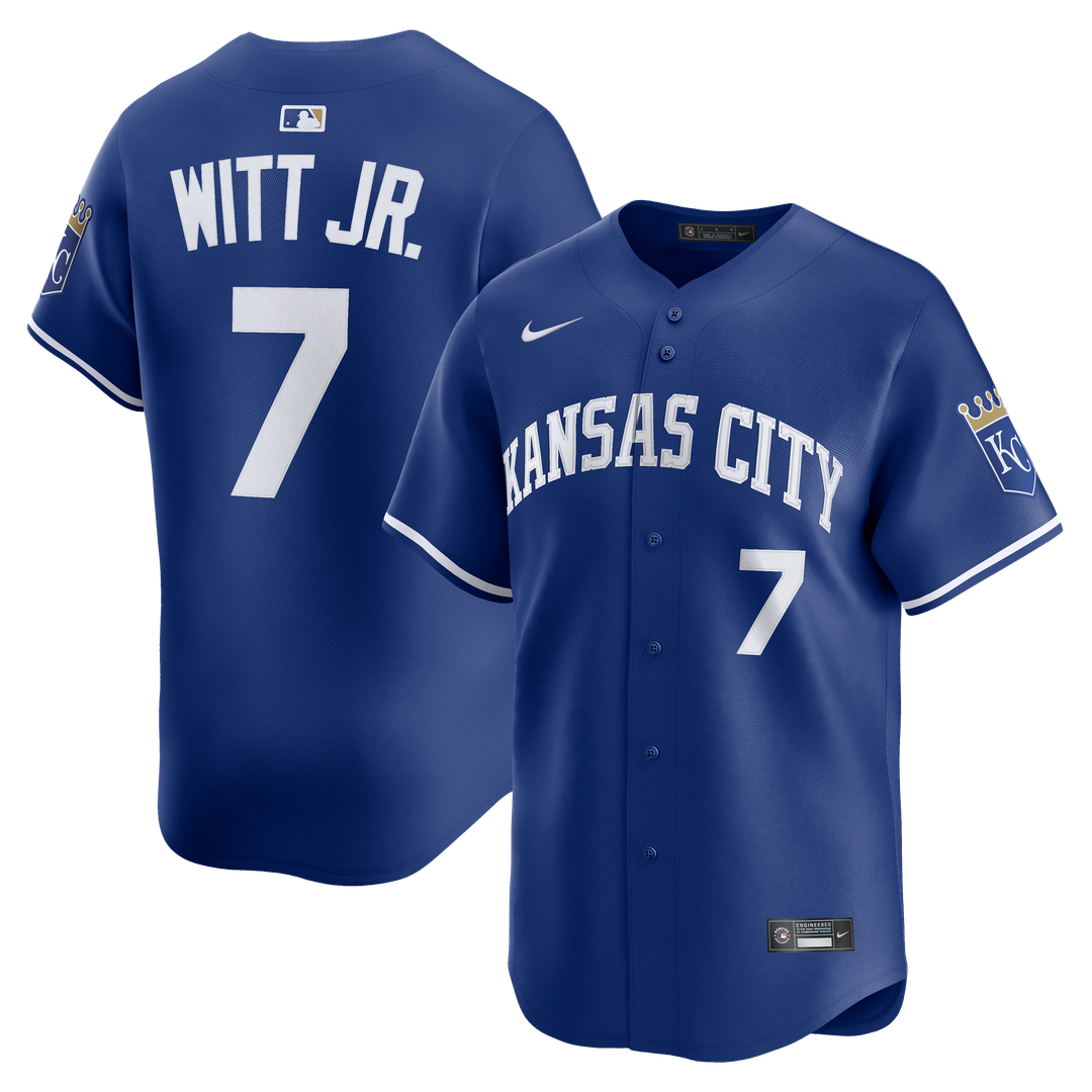 Kansas City Royals Bobby Witt Jr. Nike Alternate 2 Limited Player Jersey - Royal