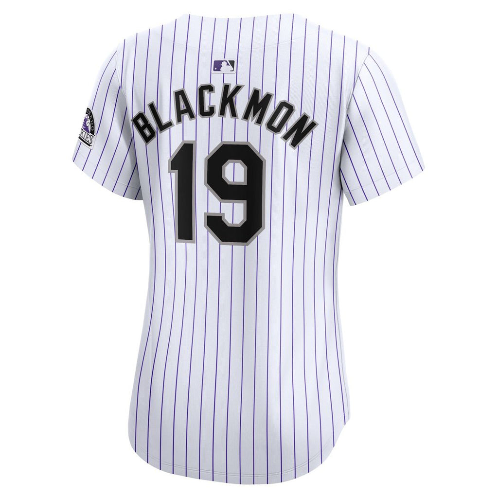 Colorado Rockies Charlie Blackmon Nike Women's Home Limited Player Jersey - White