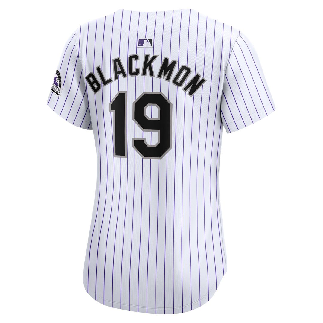 Colorado Rockies Charlie Blackmon Nike Women's Home Limited Player Jersey - White