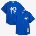 Toronto Blue Jays Jose Bautista Mitchell & Ness Authentic Batting Practice Jersey - Blue