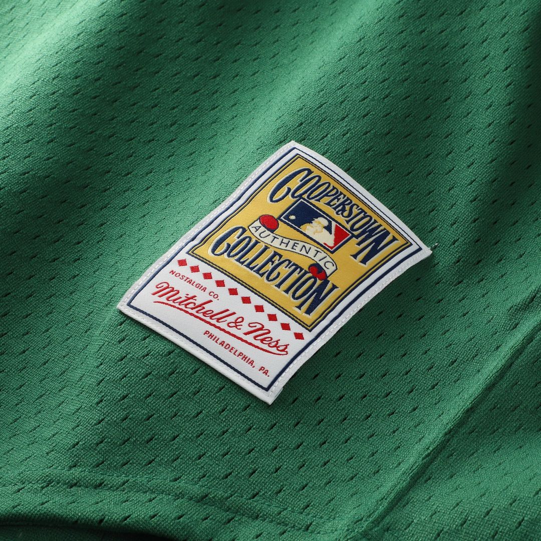 Athletics Rickey Henderson Mitchell & Ness Authentic Batting Practice Jersey - Green
