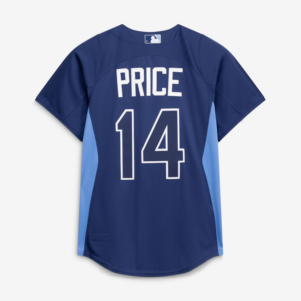 Tampa Bay Rays David Price Mitchell & Ness Authentic Batting Practice Jersey - Blue