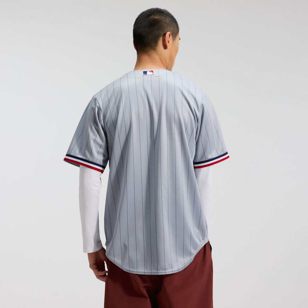 Minnesota Twins Nike Road Replica Team Jersey - Gray