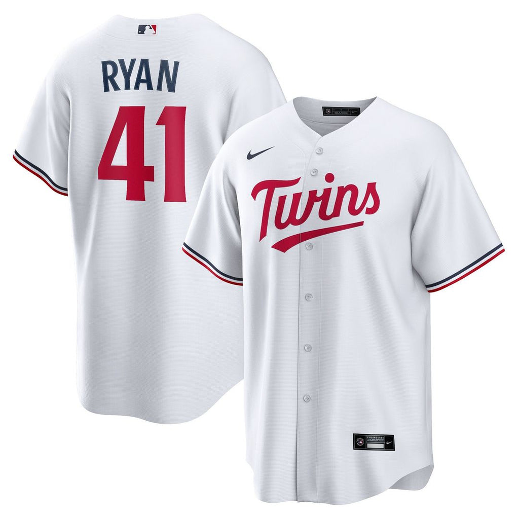 Minnesota Twins Joe Ryan Nike Home Replica Player Jersey - White