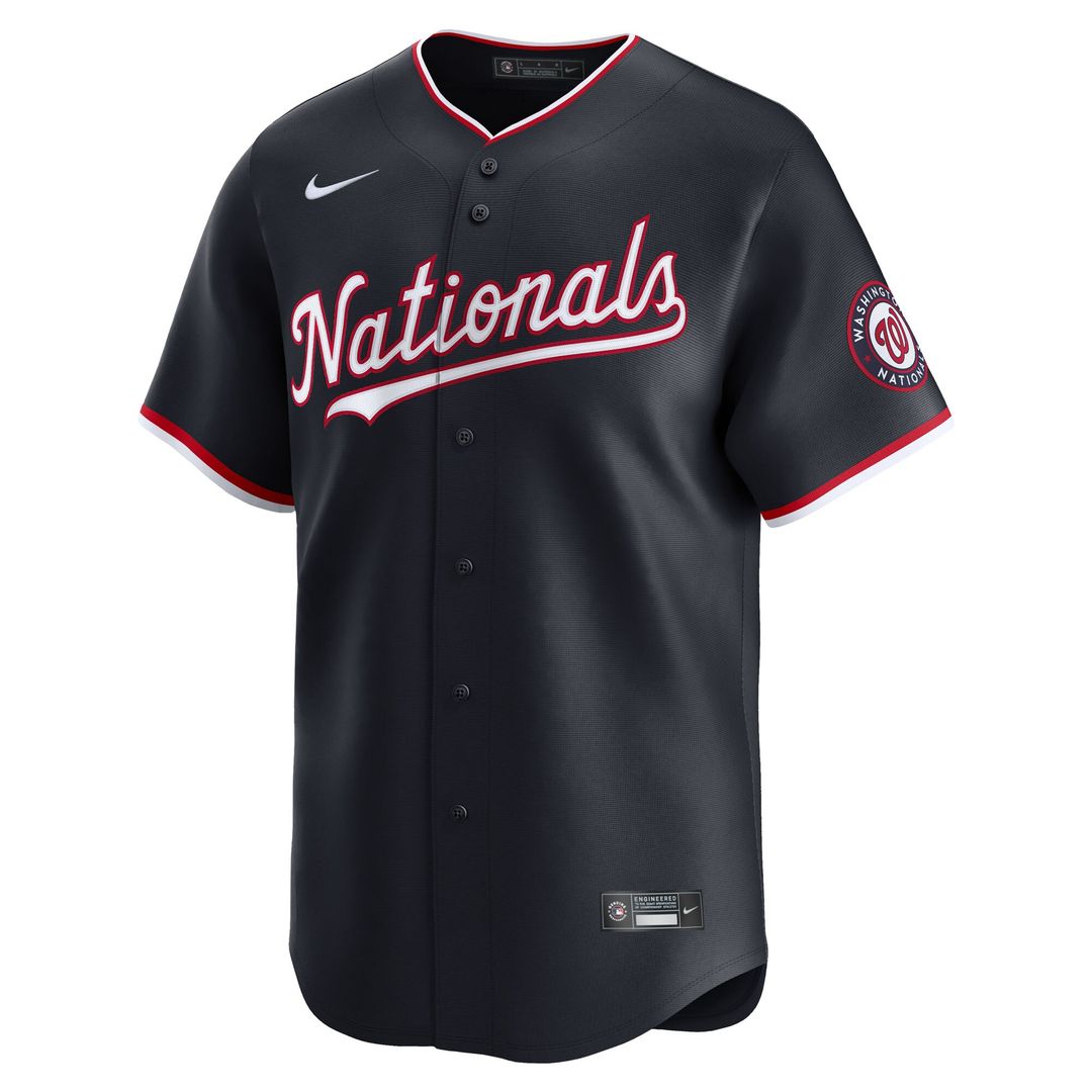 Washington Nationals Nike Home Limited Jersey - White
