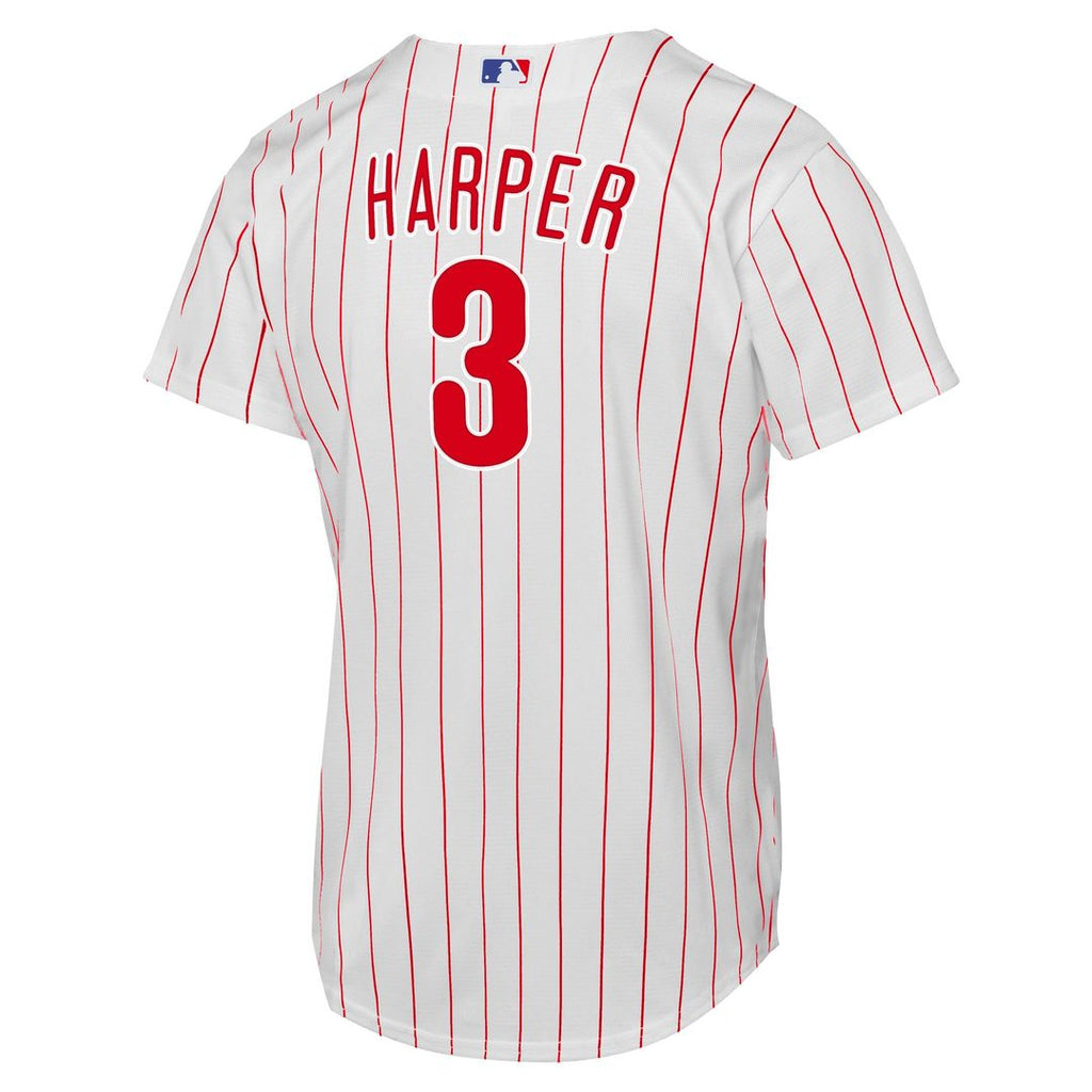 Philadelphia Phillies Bryce Harper Nike Youth Home Replica Player Jersey - White