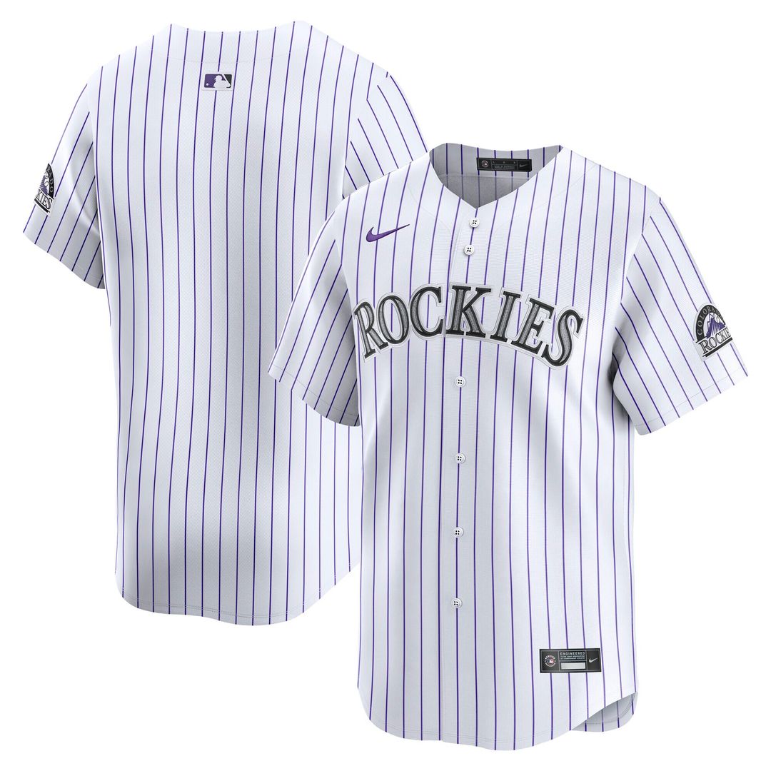 Colorado Rockies Nike Youth Home Limited Jersey - White