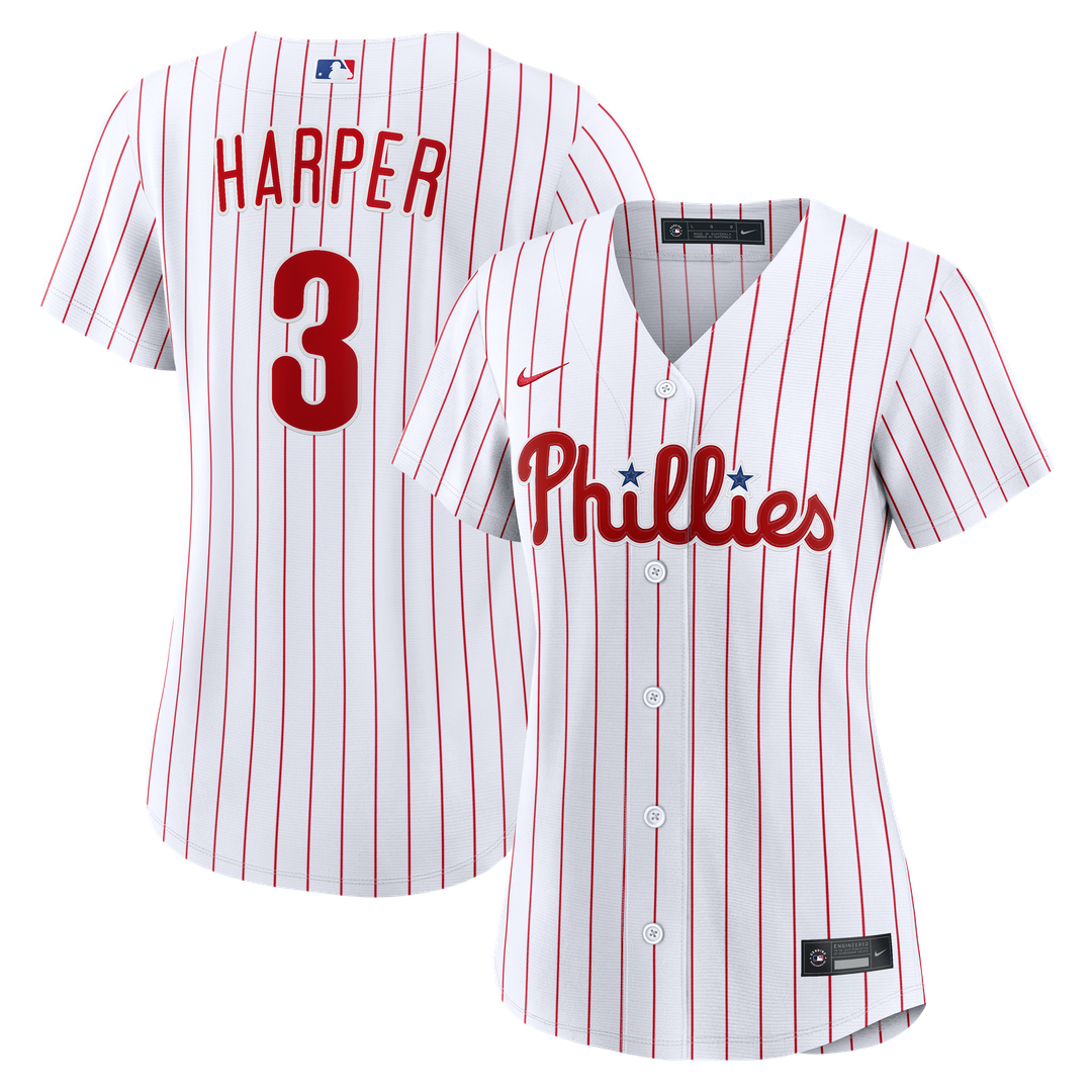 Philadelphia Phillies Bryce Harper Nike Women's Home Replica Jersey - White