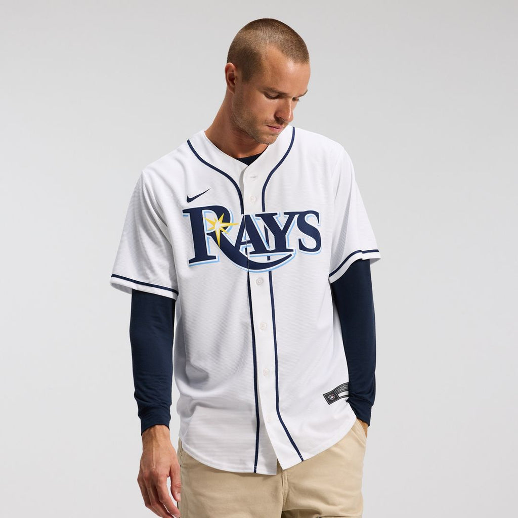 Tampa Bay Rays Yandy Díaz Nike Home Replica Jersey - White