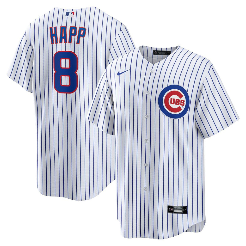 Chicago Cubs Ian Happ Nike Home Replica Jersey - White