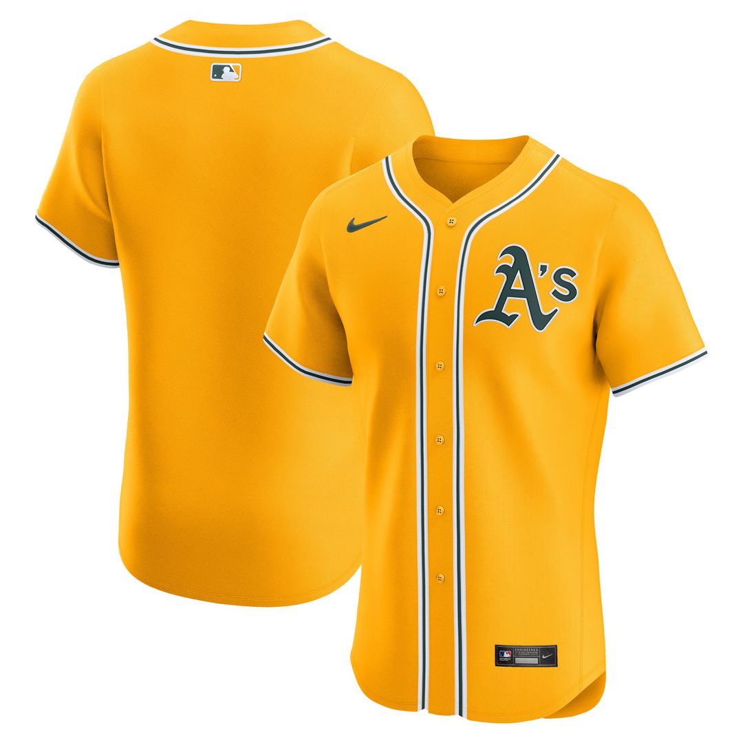 Athletics Nike Home Elite Jersey - White