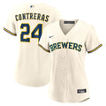 Milwaukee Brewers William Contreras Nike Women's Home Replica Jersey - Cream
