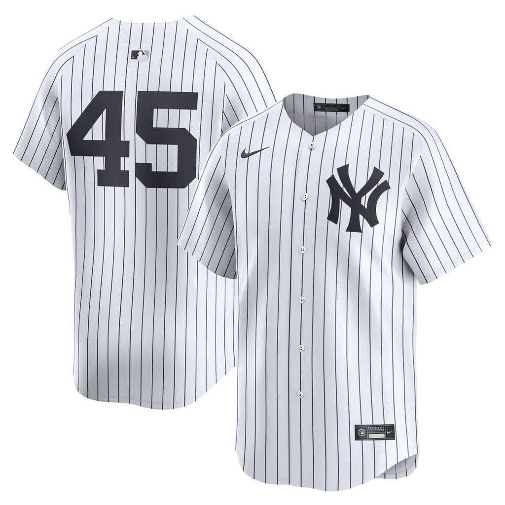 New York Yankees Gerrit Cole Nike Home Limited Player Jersey - White