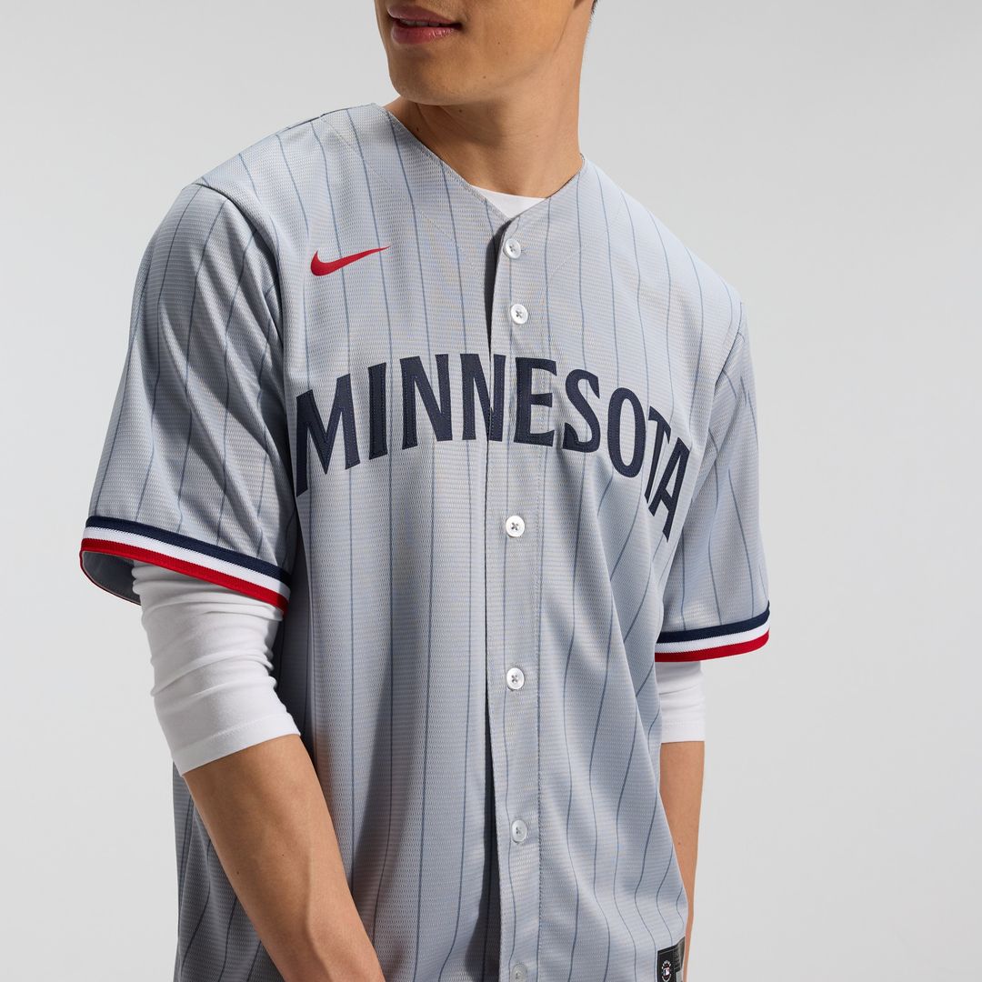 Minnesota Twins Nike Alternate Replica Team Logo Jersey - Navy