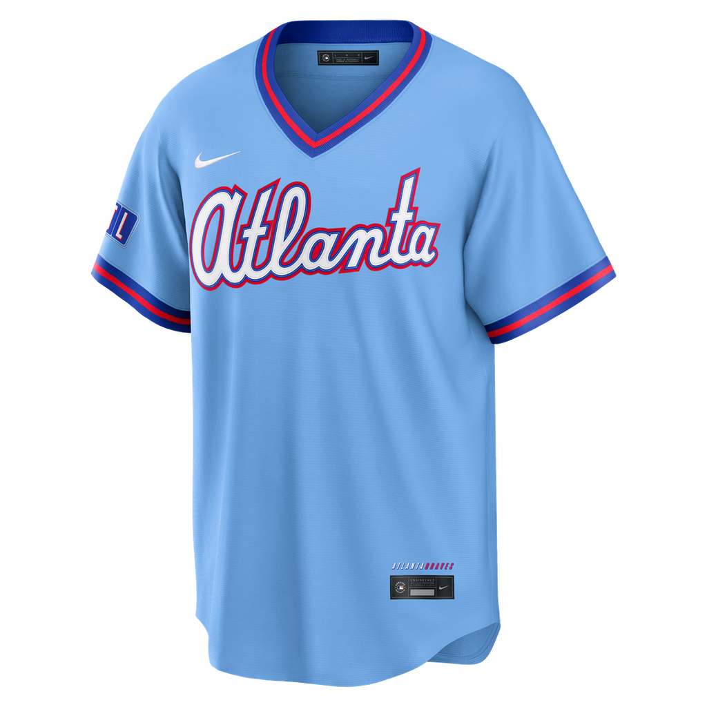 Atlanta Braves Nike 2026 City Connect Stadium Jersey - Powder Blue