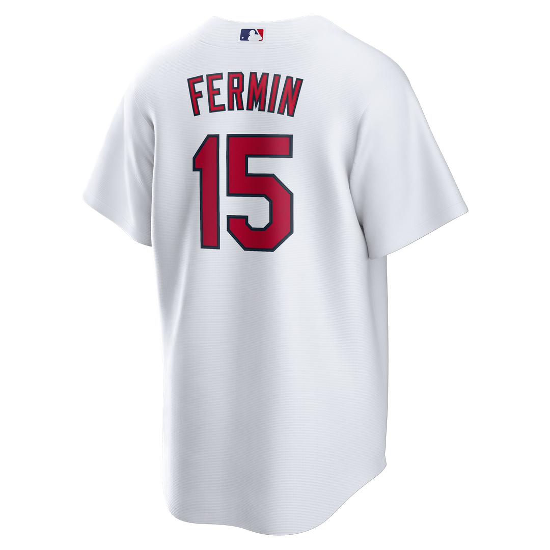 St. Louis Cardinals José Fermín Nike Home Replica Jersey - White