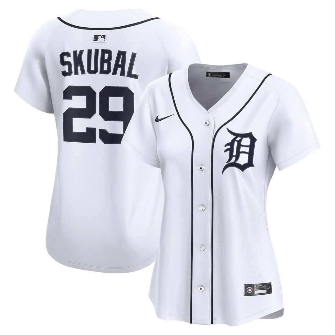 Detroit Tigers Tarik Skubal Nike Women's Home Limited Player Jersey - White