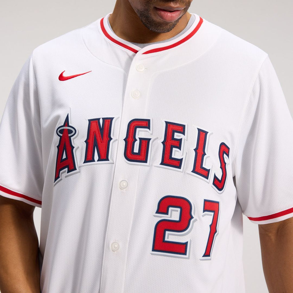 Los Angeles Angels Mike Trout Nike Home Limited Player Jersey - White