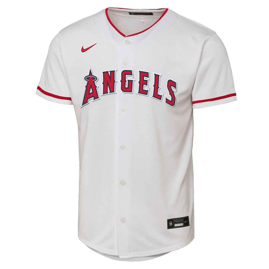 Los Angeles Angels Mike Trout Nike Youth Home Replica Player Jersey - White