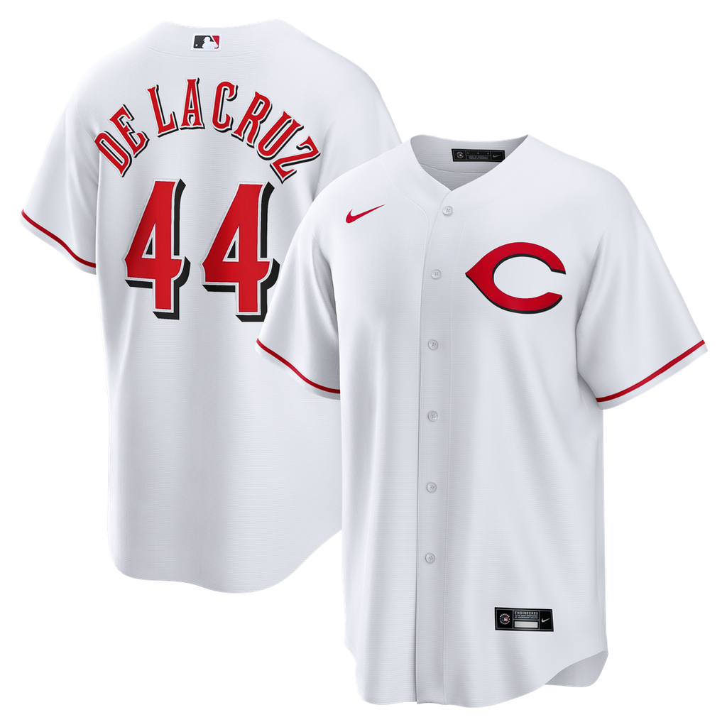 Cincinnati Reds Elly De La Cruz Nike Alternate 2 Replica Jersey - White