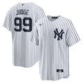 New York Yankees Aaron Judge Nike Home Replica Player Name Jersey - White