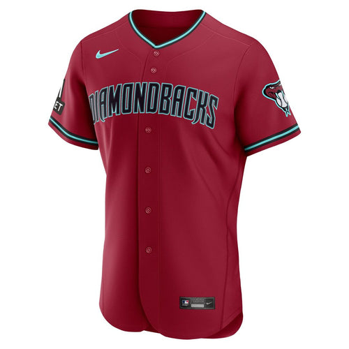 Arizona Diamondbacks Nike Alternate 2 Authentic Jersey - Crimson