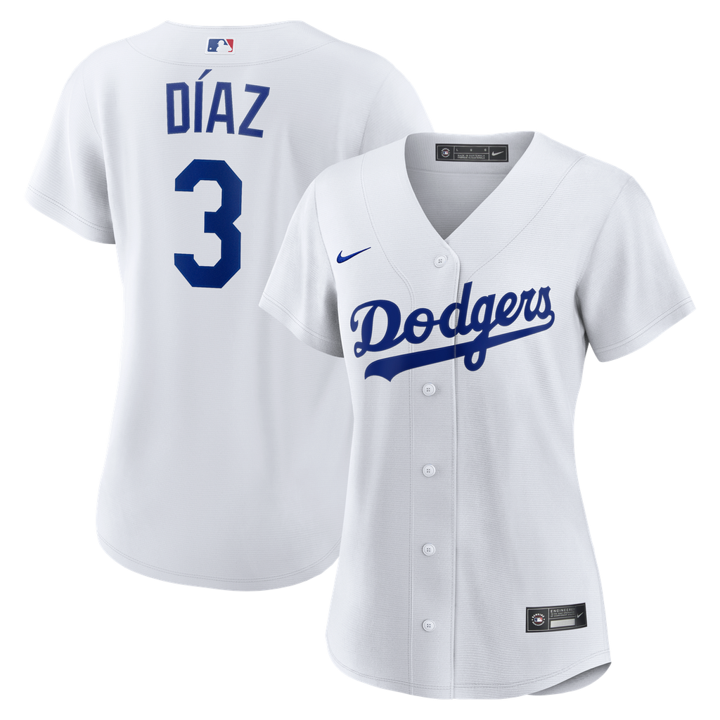 Los Angeles Dodgers Edwin Díaz Nike Women's Home Replica Jersey - White