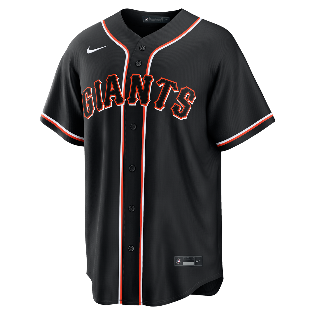 San Francisco Giants Jung Hoo Lee Nike Fashion Replica Black Out Jersey