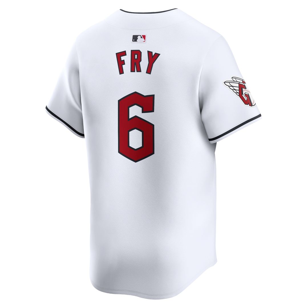 Cleveland Guardians David Fry Nike Home Limited Player Jersey - White