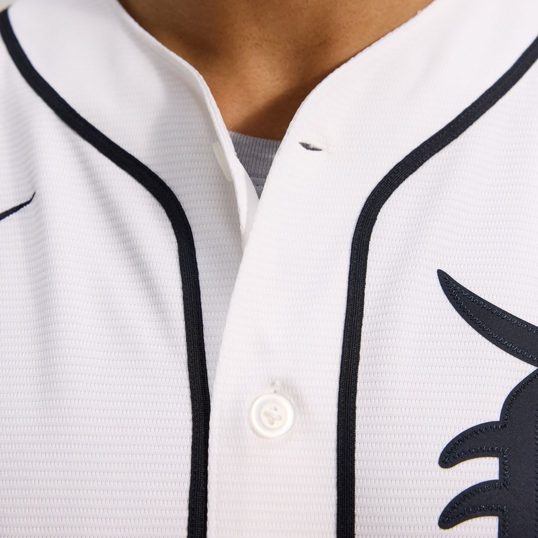 Detroit Tigers Nike Home Replica Jersey - White