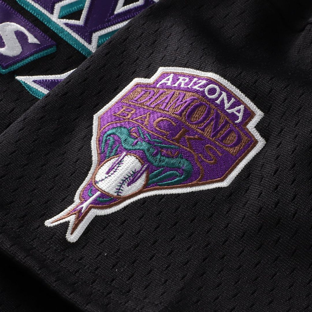 Arizona Diamondbacks Randy Johnson Mitchell & Ness Youth Cooperstown Mesh Batting Practice Jersey - Black