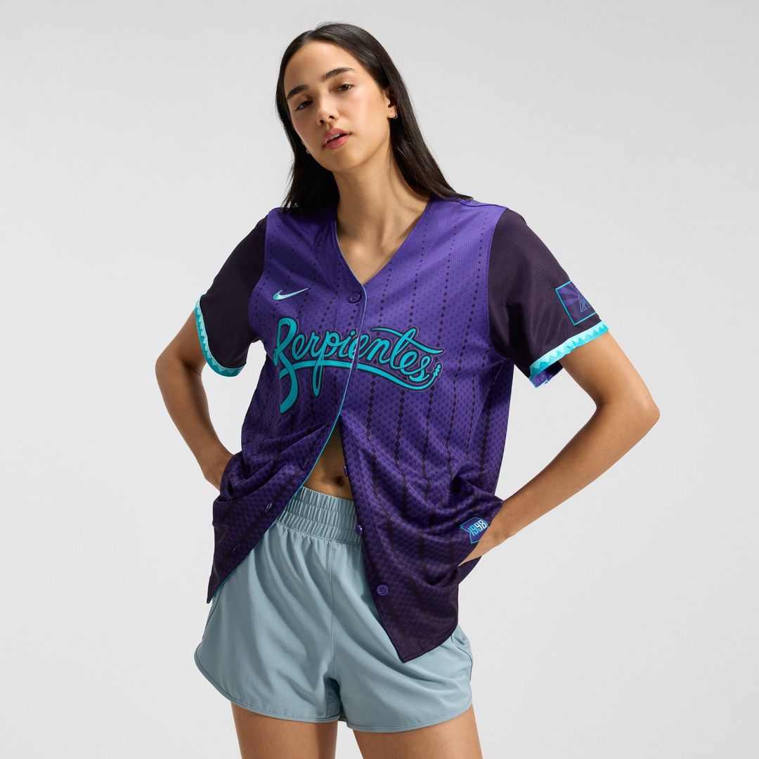 Arizona Diamondbacks Corbin Carroll Nike Women's 2025 City Connect Limited Player Jersey - Purple