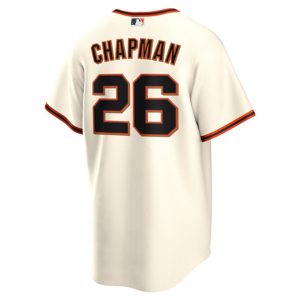 San Francisco Giants Matt Chapman Nike Home Replica Jersey - Cream