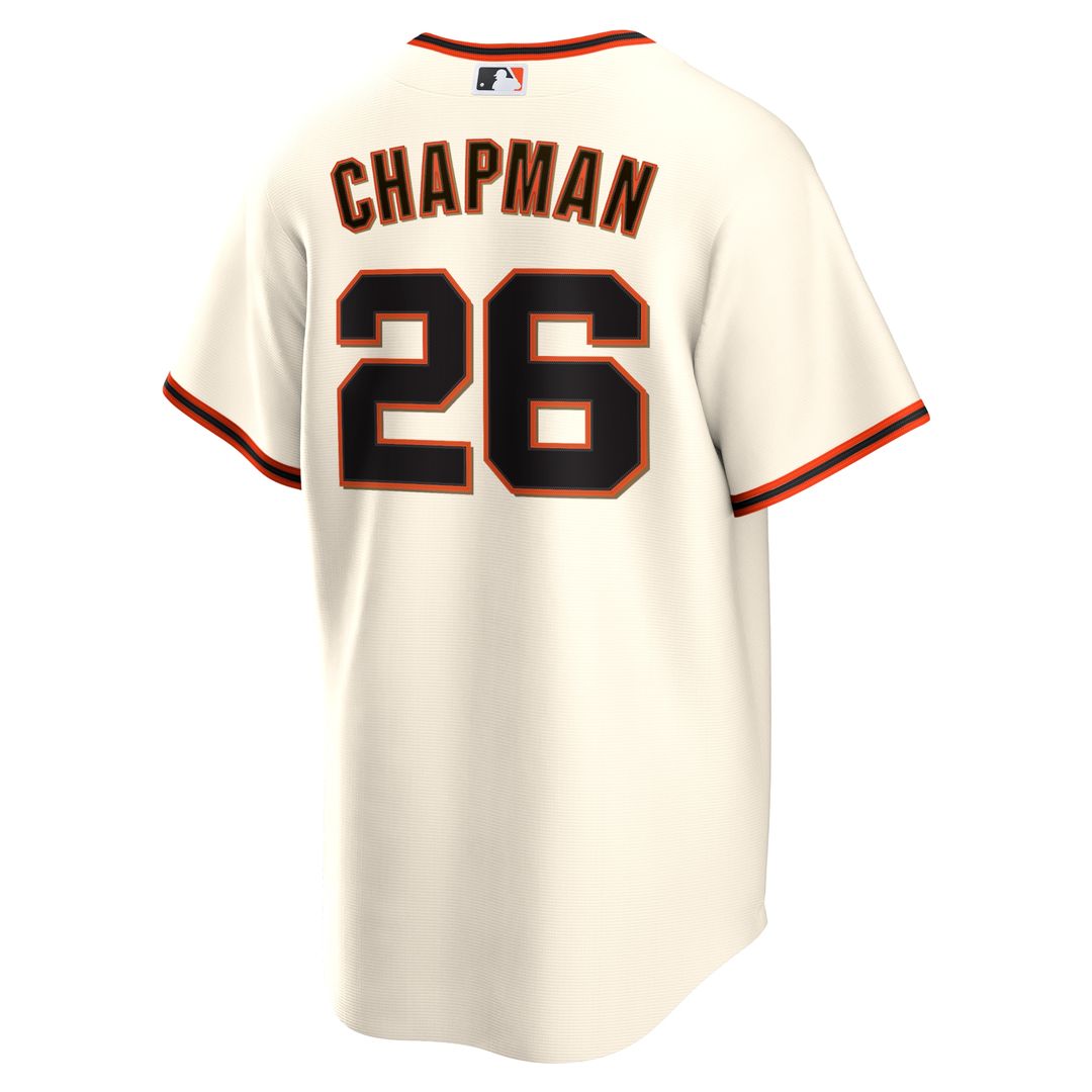 San Francisco Giants Matt Chapman Nike Home Replica Jersey - Cream