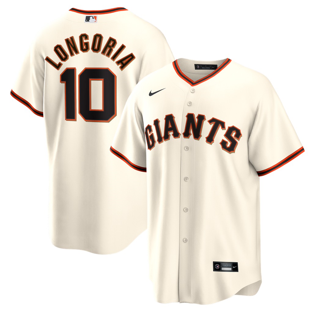 San Francisco Giants Evan Longoria Nike Home Retired Player Replica Jersey - Cream