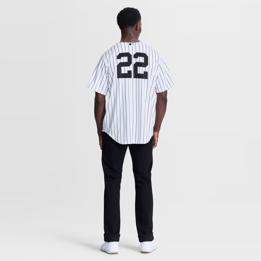 New York Yankees Ben Rice Nike Home Replica Jersey - White