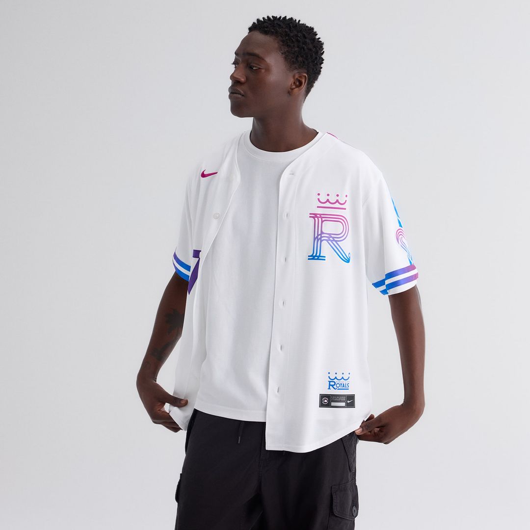 Kansas City Royals Bobby Witt Jr. Nike 2026 City Connect Stadium Jersey - White