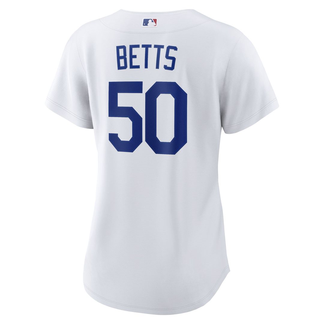 Los Angeles Dodgers Mookie Betts Nike Women's Home Replica Jersey - White