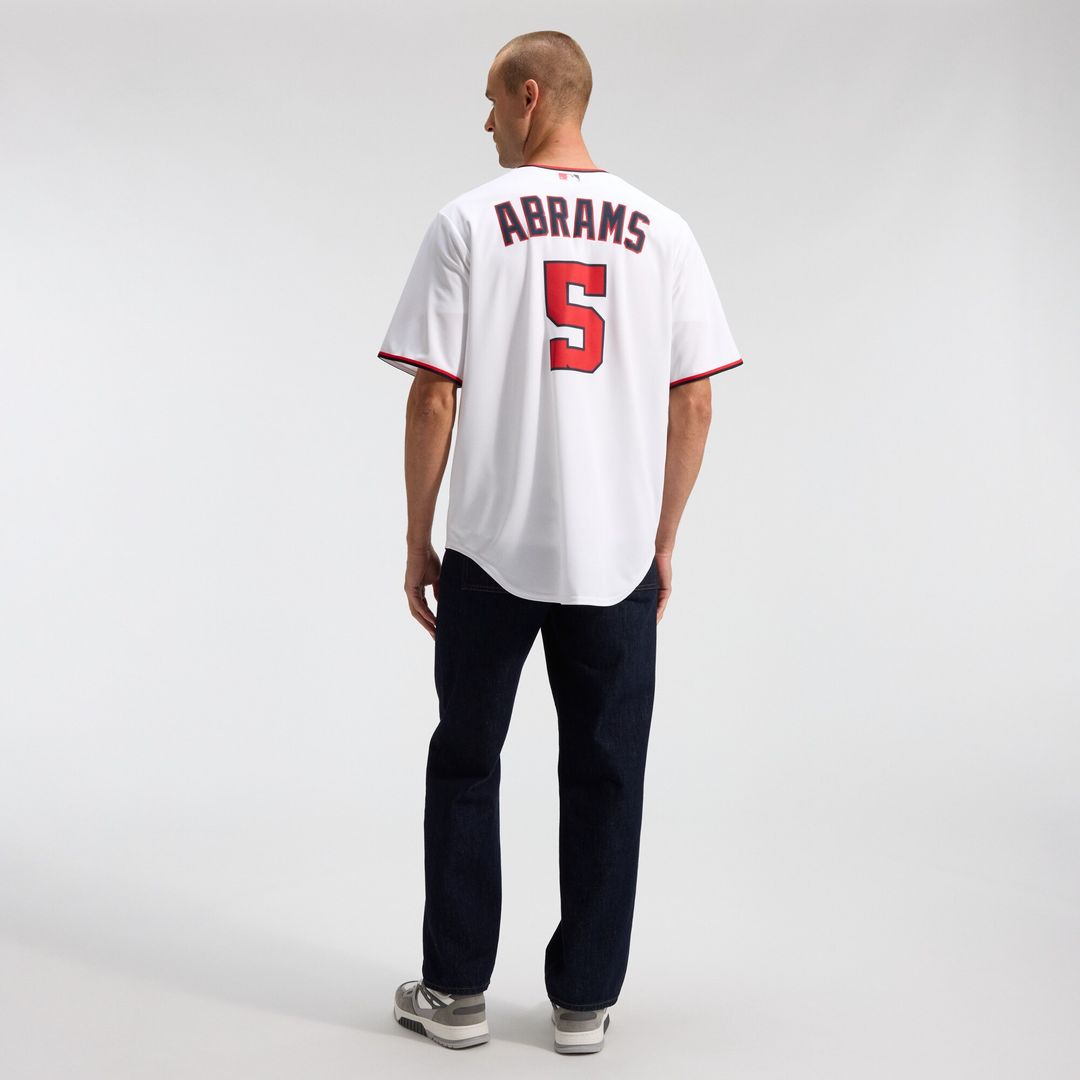 Washington Nationals CJ Abrams Nike Home Replica Jersey - White